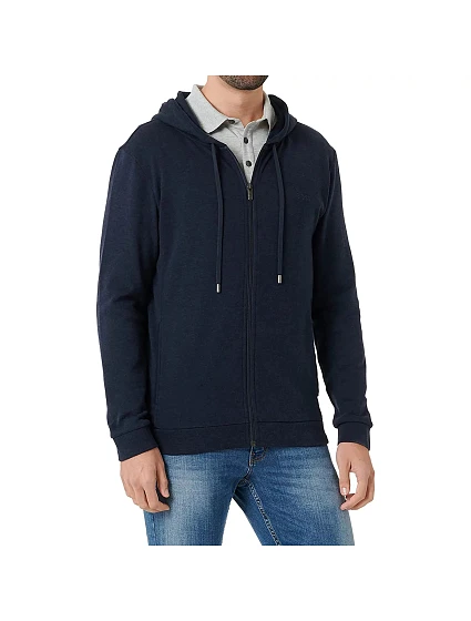 Pánská mikina s kašmírem na zip 50480684-406 - HUGO BOSS
