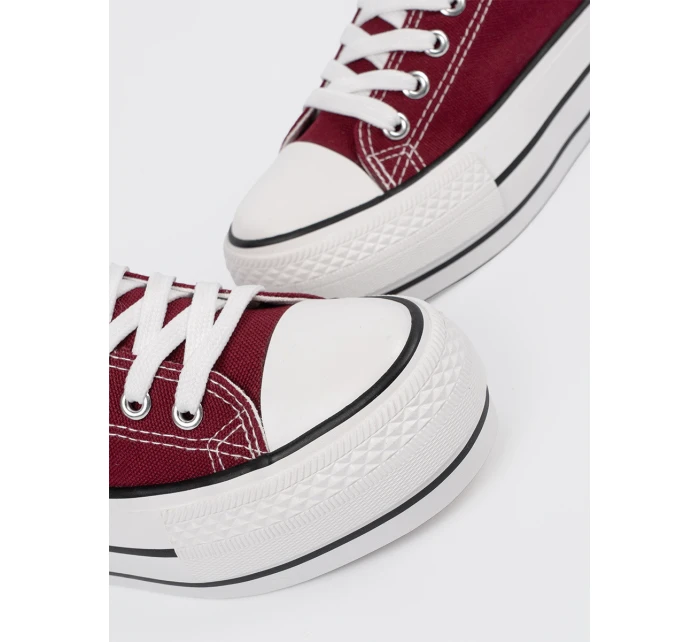 Krásné vínový tenisky dámské platforma Krásné vínový tenisky dámské platforma