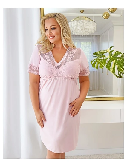 Košile Donna Linda Plus kr/r 3XL-6XL Košile Donna Linda Plus kr/r 3XL-6XL