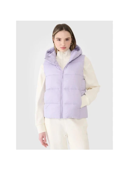 Dámské tričko bez rukávů se syntetickou výplní model 21756787 - 4F Dámské tričko bez rukávů se syntetickou výplní model 21756787 - 4F