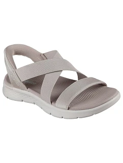 Dámské sandály Skechers GO WALK FLEX SANDAL GLIMMER UP 141489 TPE