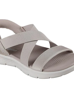 Dámské sandály Skechers GO WALK FLEX SANDAL GLIMMER UP 141489 TPE