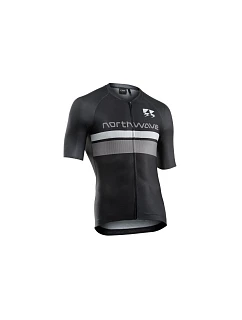 Cyklistický dres NORTHWAVE Blade Air 2 Jersey Short Sleeve, černý