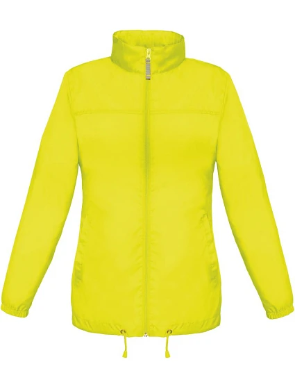 B&C Sirocco /women Dámská větrovka bez podšívky 01.0902 ultra yellow B&C Sirocco /women Dámská větrovka bez podšívky 01.0902 ultra yellow