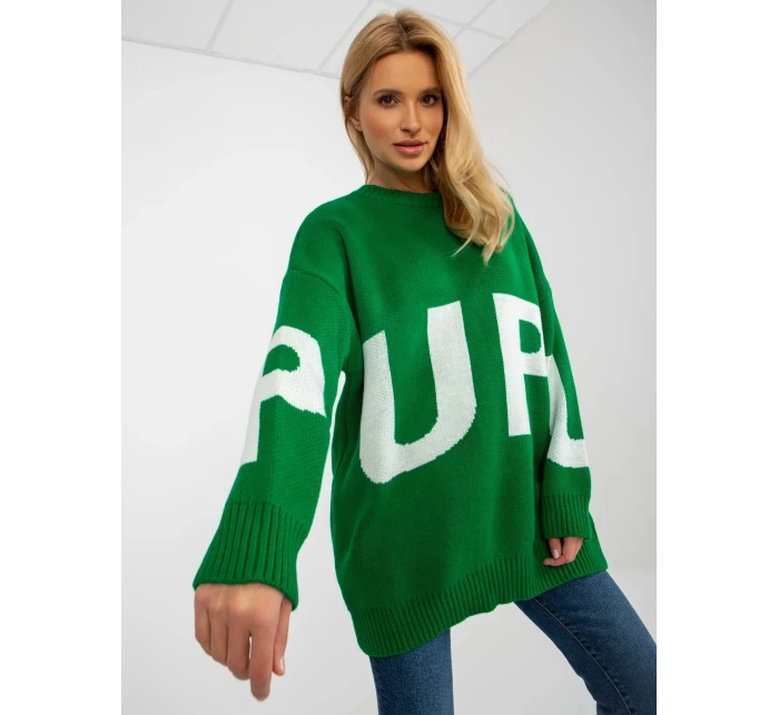 Dámský svetr LC SW  zelená  model 18132668 - FPrice