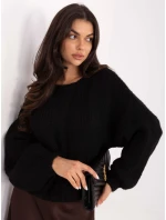 Sweter MI SW model 21749886 czarny - FPrice Sweter MI SW model 21749886 czarny - FPrice