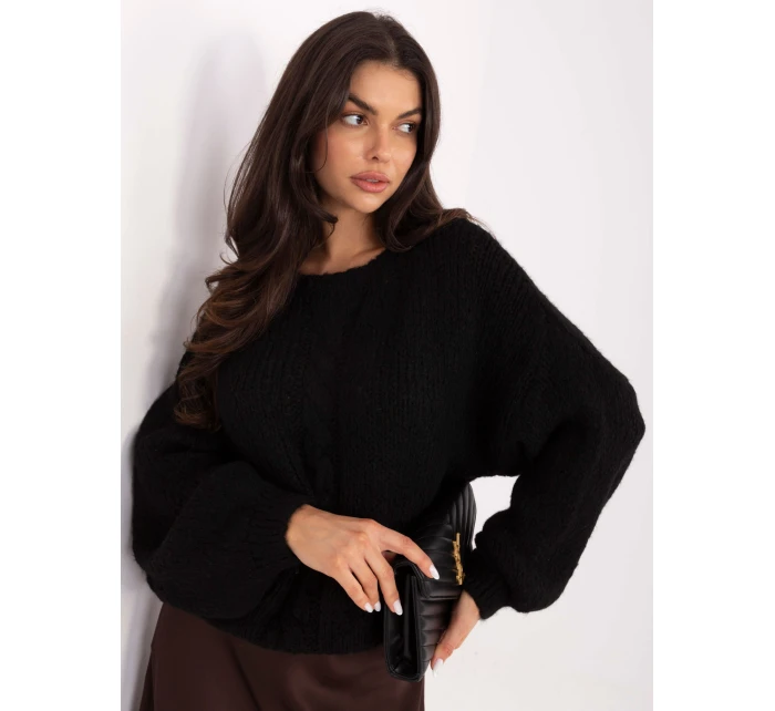 Sweter MI SW model 21749886 czarny - FPrice Sweter MI SW model 21749886 czarny - FPrice