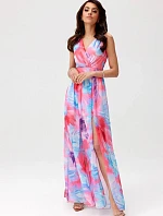 Dámské šaty SUK0477 53D /195907 Multicolor - Roco Fashion