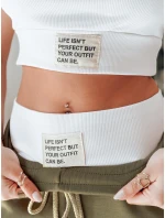 Dámský ležérní komplet LIFETIME olivový FashionStreet AY1151 Dámský ležérní komplet LIFETIME olivový FashionStreet AY1151