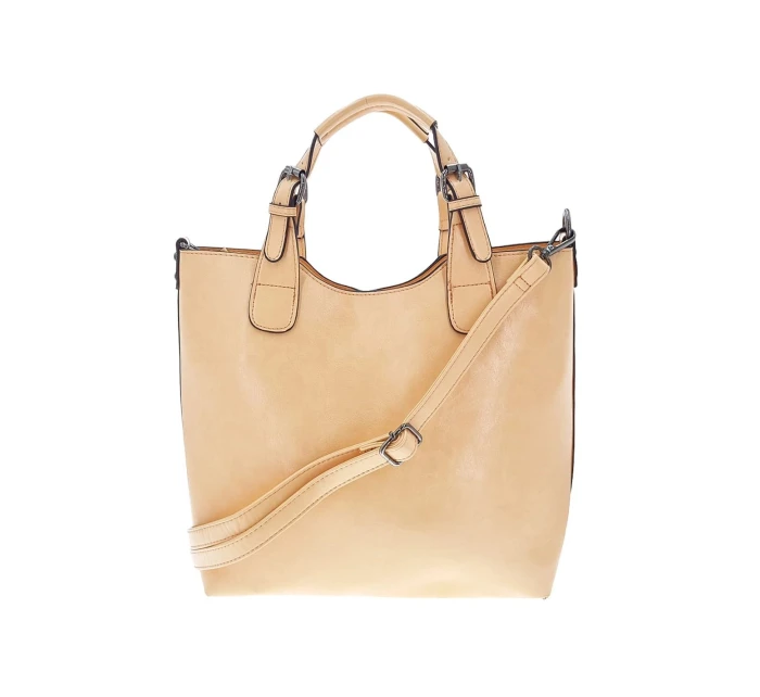 Moderní dámská kabelka žlutá BFUHK - Ines Delaure