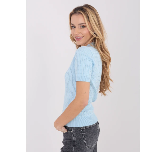 Jumper PM SW CV6679.32 světle modrý Jumper PM SW CV6679.32 světle modrý