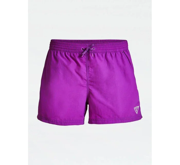 Pánské šortky F92T00TEL27 fialová - Guess