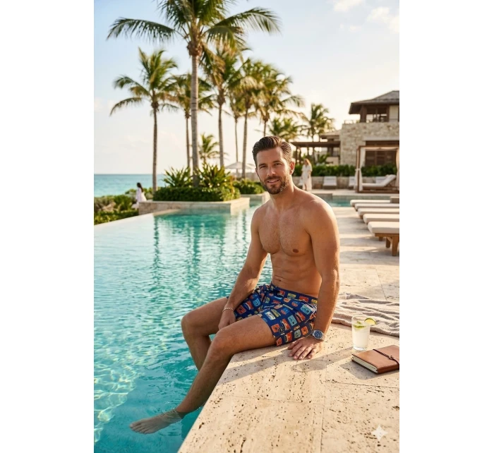 SM 29 model 21086645 šortky dlouhé M3XL - Self SM 29 model 21086645 šortky dlouhé M3XL - Self