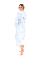 Flora s kapucí model 20647526 modrá vzor - Vestis