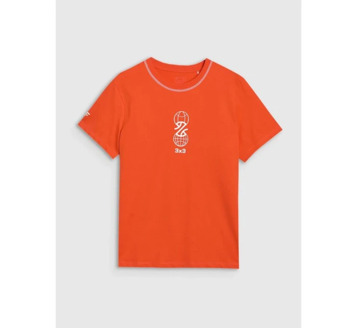 Pánské tričko s potiskem 4F 4FRSS25TTSHM3092-70S pánské