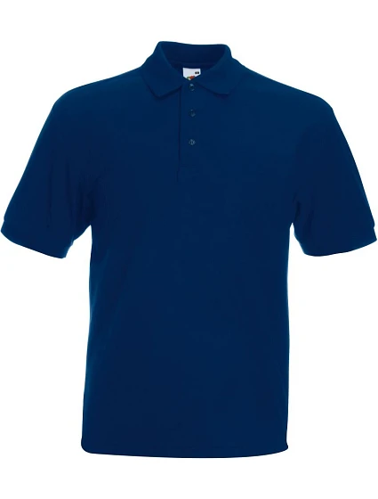 Fruit of the Loom Heavy 65/35 Pique Polo Piqué polo z těžké bavlny 16.3204 navy Fruit of the Loom Heavy 65/35 Pique Polo Piqué polo z těžké bavlny 16.3204 navy