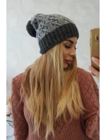 Fleecová čepice Bibiana model 18751213 - K-Fashion Fleecová čepice Bibiana model 18751213 - K-Fashion