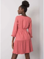 Šaty LK SK 507733.80P tmavě růžová