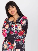 Mikina RV BL 8143.83P černá a červená