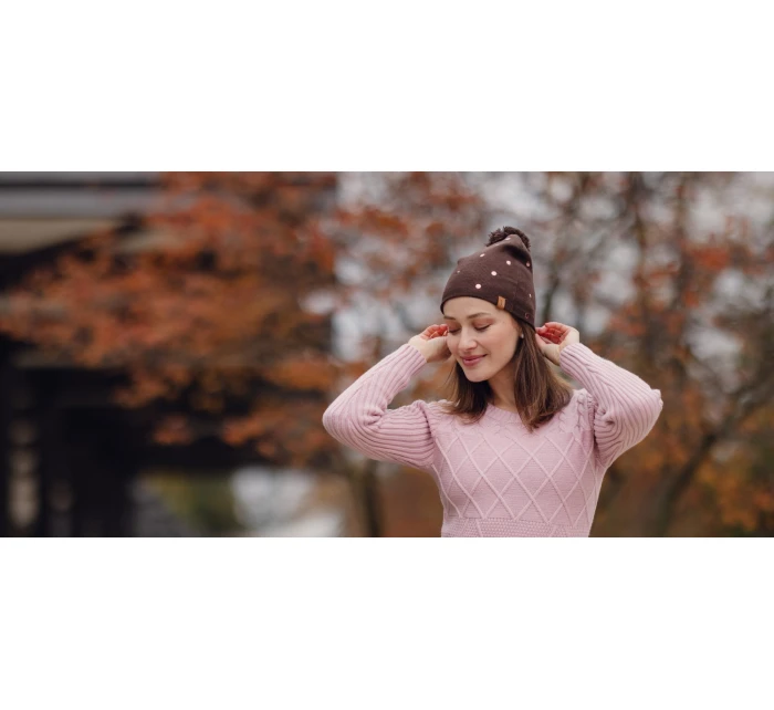 Dámská čepice Vuch Nurit Brown Dámská čepice Vuch Nurit Brown