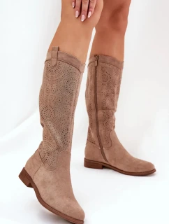 Kozačky model 21099094 hnědé Step in style - S.Barski