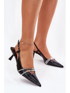 Lodičky na podpatku model 213891 Step in style