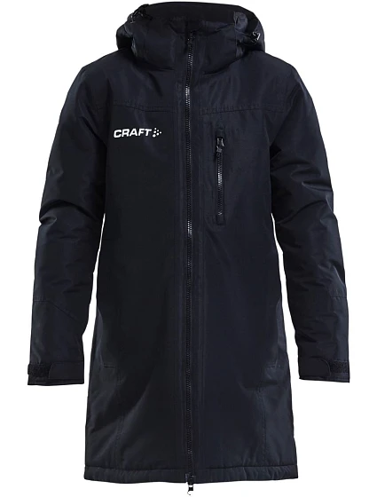 Craft Teamwear Parka Jacket Jr Dětská zateplená parka 82.5993 black Craft Teamwear Parka Jacket Jr Dětská zateplená parka 82.5993 black