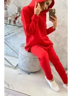 Sada pytlovitých kalhot červená Sada pytlovitých kalhot červená