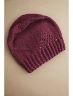 Čepice s rolováním Magda K293 camel