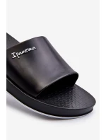 Pánské gumové žabky model 21662788 Slide Unisex Černé - Ipanema Pánské gumové žabky model 21662788 Slide Unisex Černé - Ipanema