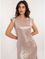 Šaty DHJ SK 18176.99 béžové Šaty DHJ SK 18176.99 béžové