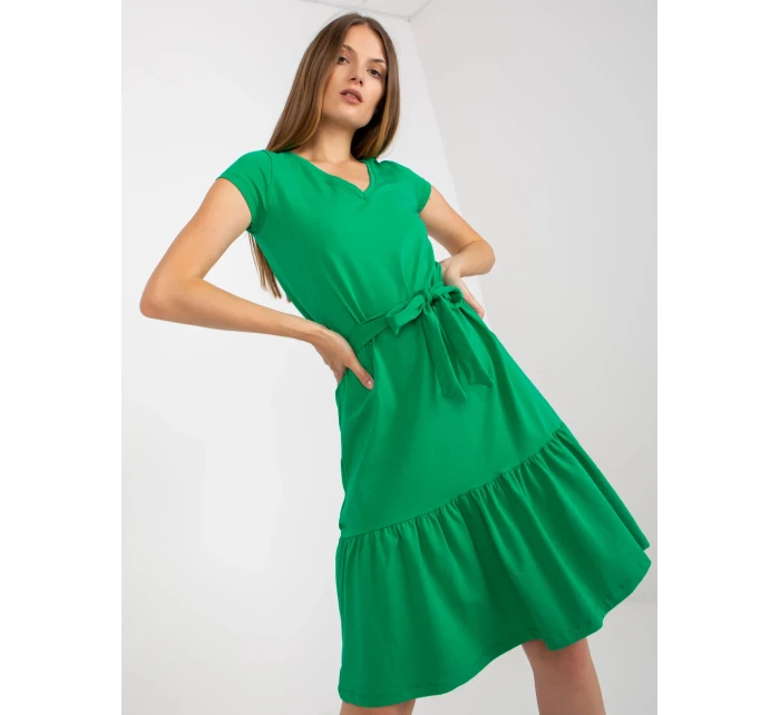 Dámské šaty RV SK 8048 zelené