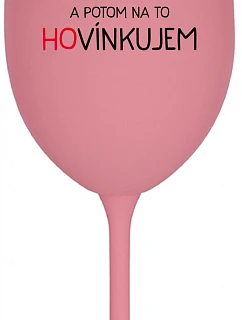 A NA TO  ružový pohár na víno 350 ml model 22164002 - Giftela