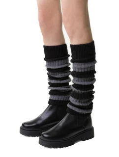 Vlněné kamaše 068 pruhy