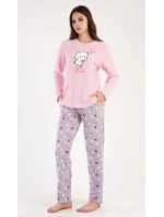 Dámské pyžamo dlouhé Kotě