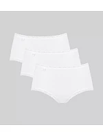 SLOGGI 24/7 COTTON LACE - Midi kalhotky (3 ks) pro každodenní pohodlí Sloggi