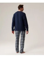 Pyžamo model 21393651 long/r S2XL pánské - Atlantic