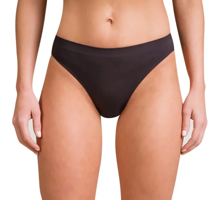 Dámské bezešvé kalhotky SEAMLESS MICROFIBRE MINISLIP - BELLINDA - černá