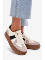 Dámské tenisky na platformě béžové Dovina Dámské tenisky na platformě béžové Dovina