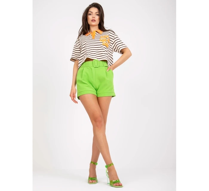 DHJ šortky SN 15776.01P světle zelená