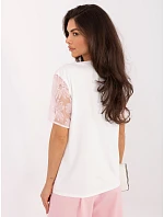 Bluzka LK BZ model 22120736 jasny różowy - FPrice