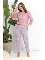 3629 DÁMSKÉ DLOUHÉ PYŽAMO AGNESSA S–XL 3629 DÁMSKÉ DLOUHÉ PYŽAMO AGNESSA S–XL