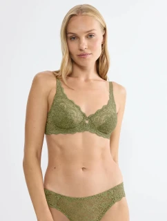 Dámská podprsenka Amourette W - GREEN - zelená 7855 - TRIUMPH