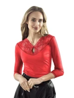 Dámská halenka model 18914319 red plus - Eldar