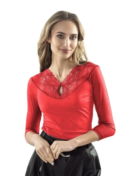 Dámská halenka model 18914319 red plus - Eldar