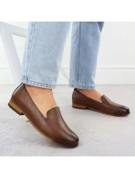 Dámské polobotky lords brown Potocki 19337