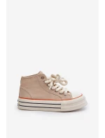 Dámské tenisky na platformě béžové Aineri Dámské tenisky na platformě béžové Aineri