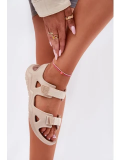 Dámské Pěnové Sandály Na Platformě Big Star model 21695317 Béžové - Big Star Shoes