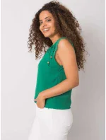 Dámský top DHJ TP model 17452338 tmavě zelený - FPrice