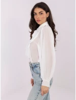 Koszula MI KS model 21766371 biały - FPrice Koszula MI KS model 21766371 biały - FPrice